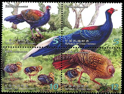 Conservation of Birds Postage Stamps ─ Swinhoe’s Pheasant